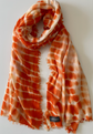 Cashmere Shawl TADESHO Batik - Aperol Spritz